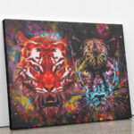 Dzikie kolory dzikich kotów - Mozaika