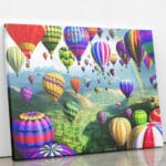 Balony nad Kapadocją - mozaika