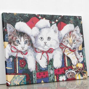 Świąteczne kociaki - Mozaika